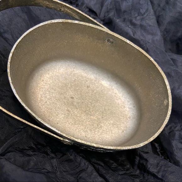 CLEARANCE Vintage Silver-Plated Miniature Metal Basket Hinged Handle Japan - Picture 4 of 5